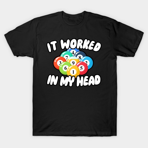 It Worked In My Head T-Shirt by maxcode